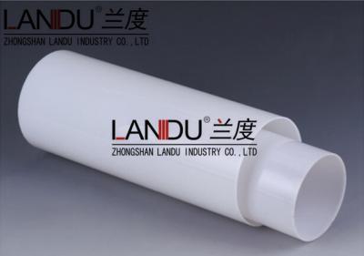 High quality white opal color different size acrylic round tubes acrylic round pipes